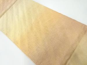 斜め縞模様織出し暈し全通袋帯